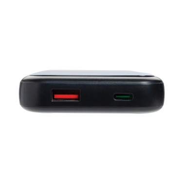 Logotrade profilprodukter bild: Turbopack RCS plast powerbank 10.000 integrerade kablar