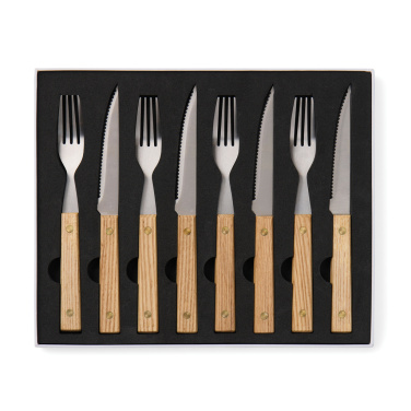 Logotrade profilreklam bild: VINGA Paso 8-delars BBQ bestickset
