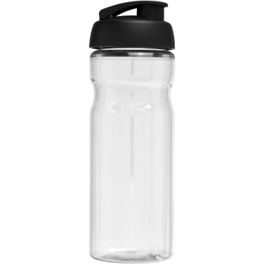 Logotrade kampanjprodukter bild: H2O Active® Eco Base 650 ml sportflaska med uppfällbart lock