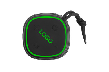 Logotrade profilreklam bild: Bluetooth-högtalare HERMON Schwarzwolf