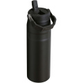 Stanley IceFlow™ 2.0 700 ml vattenflaska med flip-sugrör, Helsvart