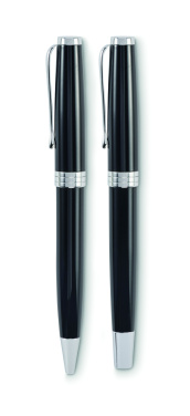 Logotrade reklamprodukter bild: Set kulspet- och bläckpenna