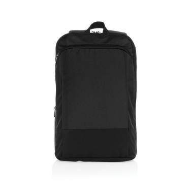 Logotrade reklamprodukter bild: Flexpack Aware™ RPET expanderbar smal 15,6 laptop ryggsäck