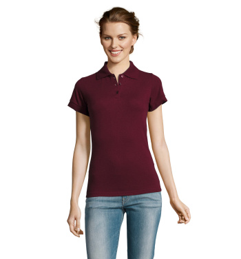Logotrade profilprodukter bild: PRIME DAM POLO PIQUE 200g