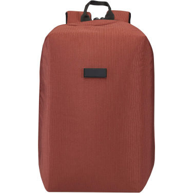 Logotrade profilprodukter bild: Luma stöldsäker 15 tums laptopväska av återvunna GRS-material, 10 l