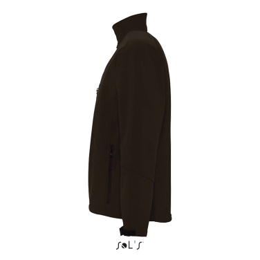 Logotrade reklamprodukter bild: RELAX HERR SOFTSHELL JACKA