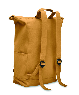 Logotrade presentreklam bild: Rolltop-ryggsäck 390 gr/m²