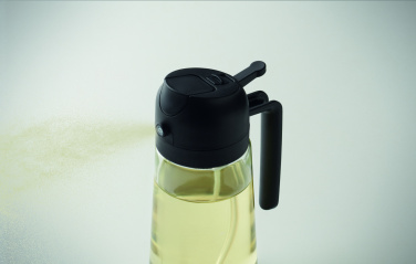 Logotrade presentreklam bild: Oljesprayflaska i glas