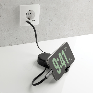 Logotrade kampanjprodukter bild: Chargevix Multifunktionell 60W laddning i RCS återv. plast