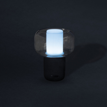 Logotrade profilreklam bild: Lux 10 W högtalarlampa i återvunnen plast
