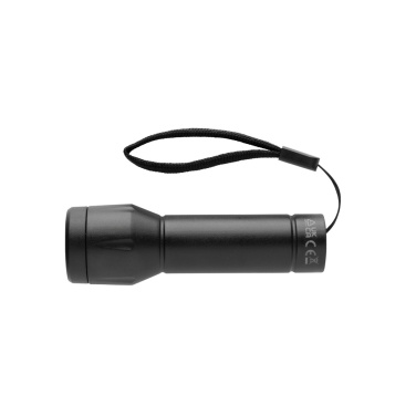 Logotrade profilprodukter bild: Flara RSC återvunnen plast ficklampa med USB-laddning