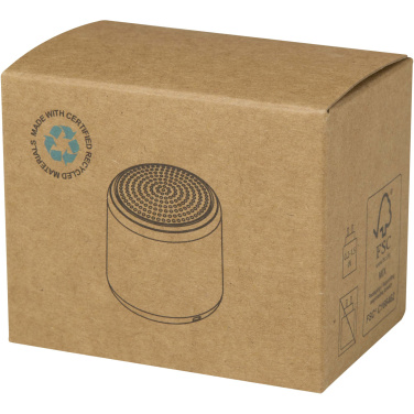 Logotrade kampanjprodukter bild: Velkis trådlös Bluetooth-högtalare på 3 W av återvunnen plast