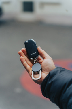 Logotrade reklamprodukter bild: Keyfinder Dual nyckelring med global spårning