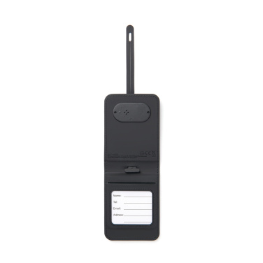Logotrade profilprodukter bild: VINGA Baltimore RCS Luggage Tag With Finder Dual