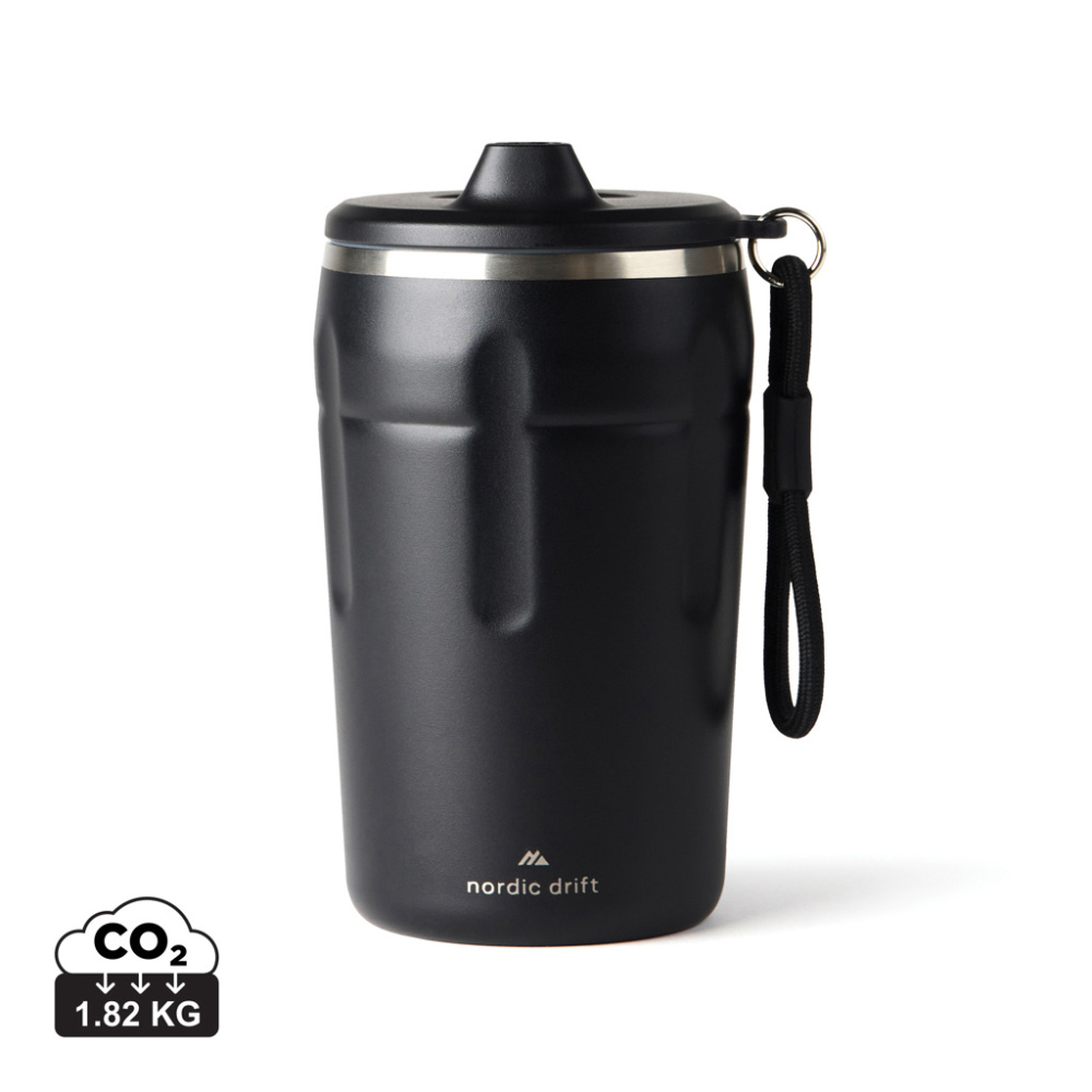 Logotrade profilprodukter bild: Nordic Drift Trail RCS låsbar och läckagesäkra kaffemugg 350