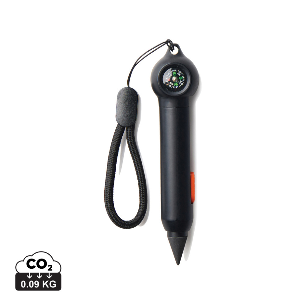 Logotrade presentreklam bild: Nordic Drift Trail RCS Portabel Infinity fickpenna m kompass