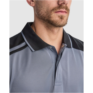 Logotrade profilprodukter bild: Samurai 160 g/m2 antibakteriell kortärmad unisex-pikétröja 