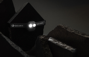 Logotrade kampanjprodukter bild: Gear X pannlampa med rörelsesensor, RCS rplast